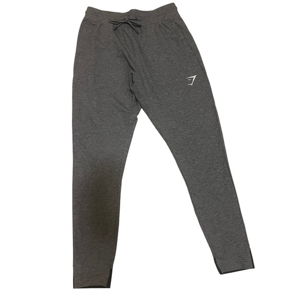 Gymshark Other - Gymshark Joggers Mens S Charcoal Excellent Drawstring Zip Pockets